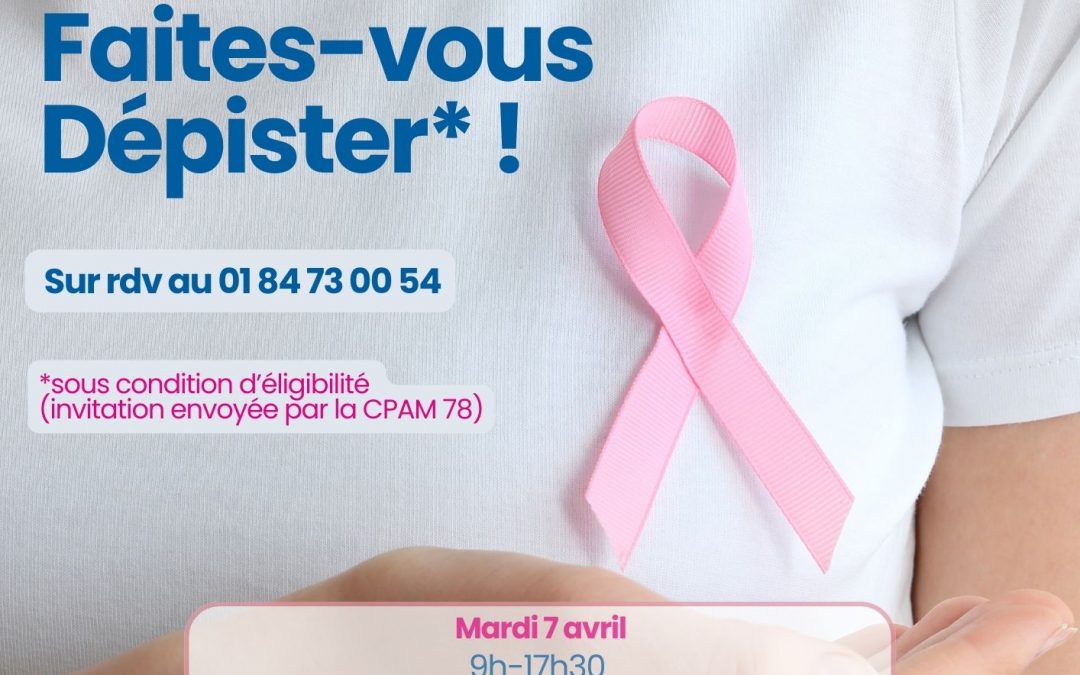 JOURNEE MAMMOGRAPHIE DE DEPISTAGE 07/04